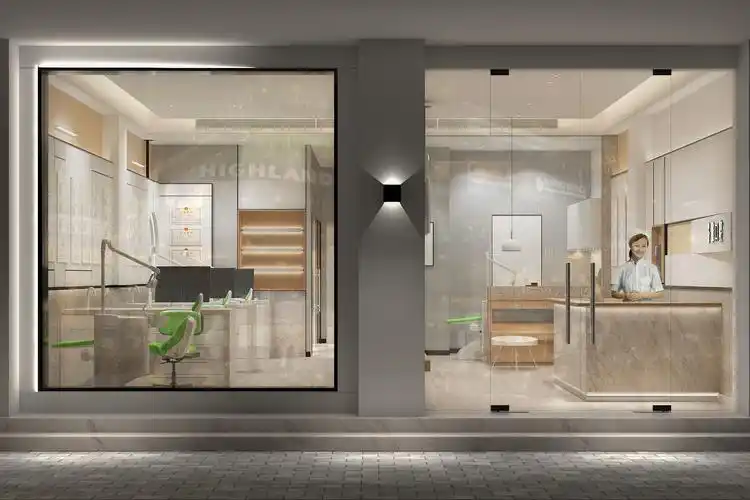 200平米牙科诊所装修设计效果图