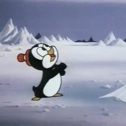 超可爱的查理威利小企鹅