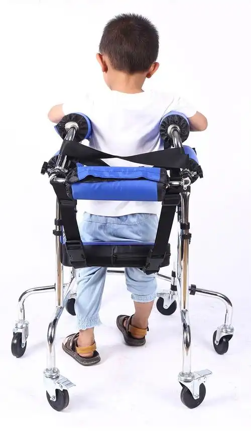 儿童残疾人助行器辅助行走助步器助力车脑瘫儿康复训练器材防侧翻下肢
