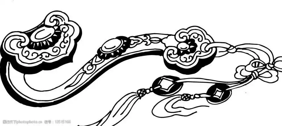 如意玉如意传统图案图片