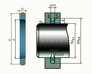 供应轴用回转方形圈grs-无锡辰宇密封件有限公司