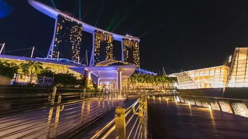 新加坡滨海湾金沙酒店建筑风景图片 - 第4张