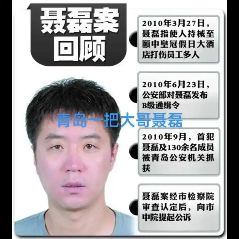 称霸青岛十年敛财5个亿无人敢惹揭秘山东第一黑老大聂磊的犯罪往事