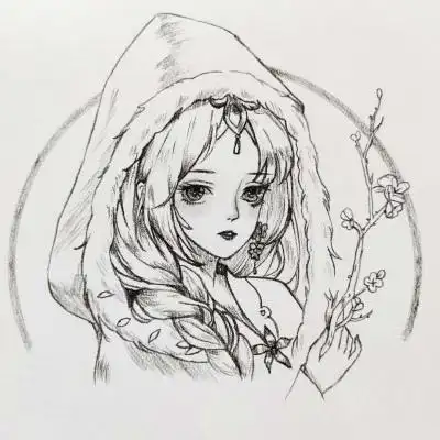 手绘古风女头像,超级好看_卡通动漫头像_我要个性网