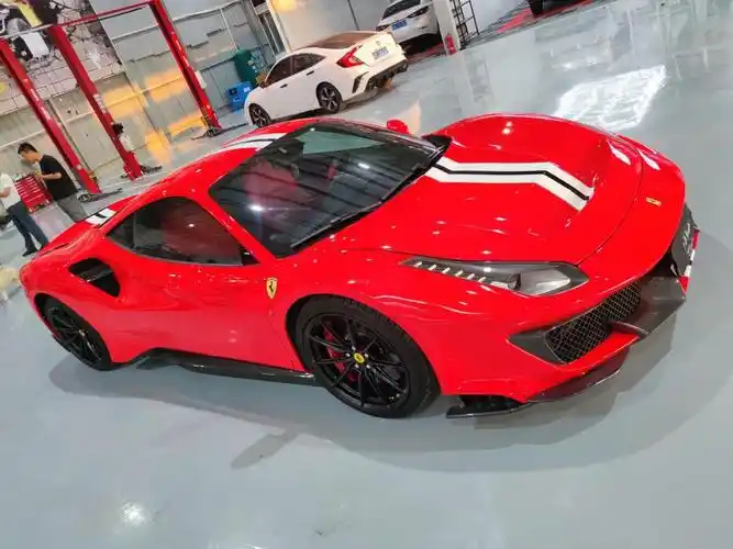 法拉利 488改装pista款碳纤维大包围套件