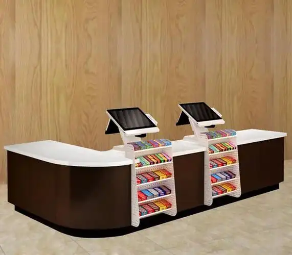 宜宾收银台|组合收银台|宜宾便利店收银台|药店收银台【宜宾货架厂】