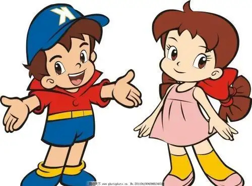 男孩女孩简笔画求一张手机壁纸简笔画三个小女孩是闺蜜的那种背景深小