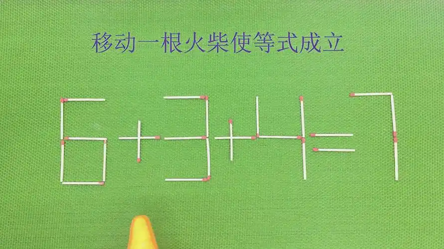 育学园:益智奥数题《规则移动一根火柴》教学合集