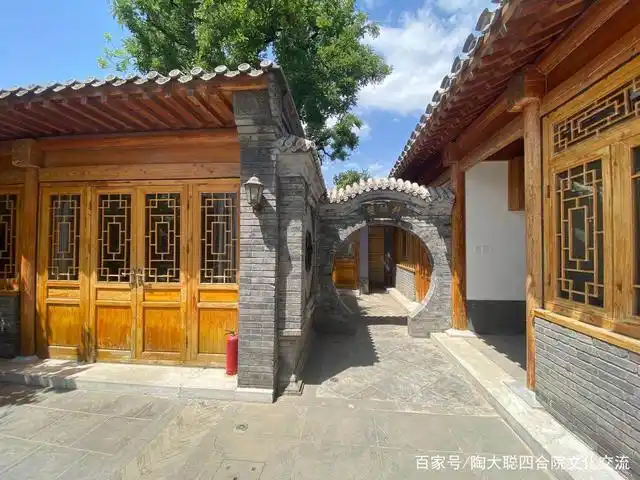 北京四合院之东城区北二环四合院鉴赏 510平正规四合院
