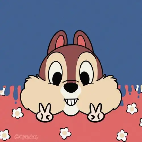 一组迪士尼卡通头像 太可爱啦