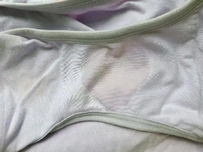 没感觉到有东西要流出来!