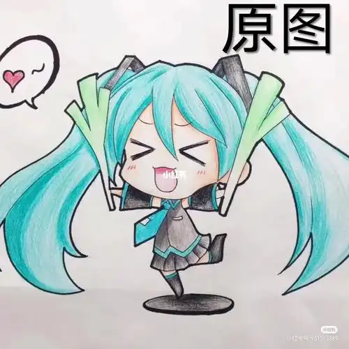 初音未来简笔画