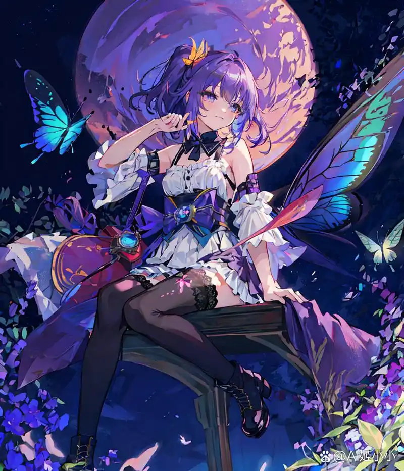 蓝蝴蝶女孩:坚毅追梦,温暖善良03 蓝蝴蝶女孩,华丽的蝴蝶,在阳光下