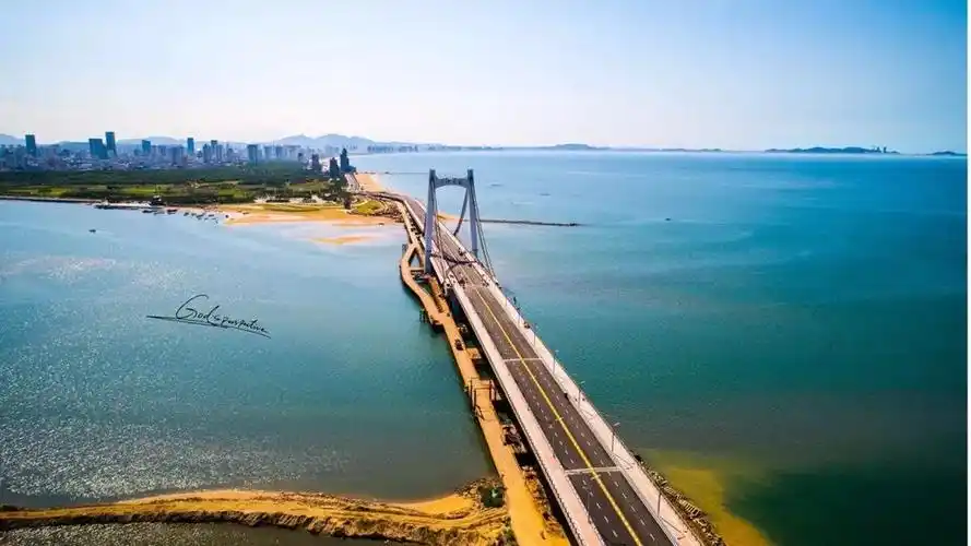 烟台这座跨海大桥正式通车!成最美滨海观光线,太壮观!