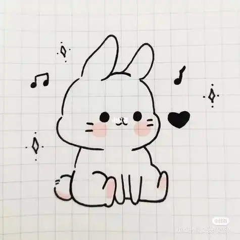 小兔子头像图片 strong>简笔画 /strong>图片大全