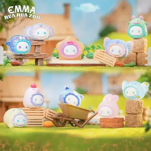 zoo萌粒潮玩摆件可爱少女礼物盲袋emma秘境森林系列盲盒rua