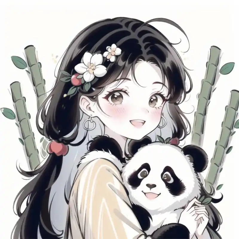 熊猫|少女|头像 676767