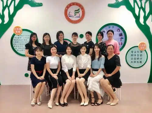 工作室集体照2019年3月20日主持人樊佳在樟木头镇蓓蕾幼儿园开展