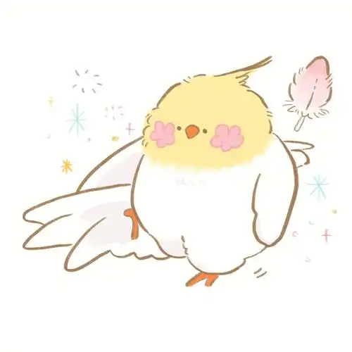 画个简笔画这是你家玄凤抖翅膀的样子吧