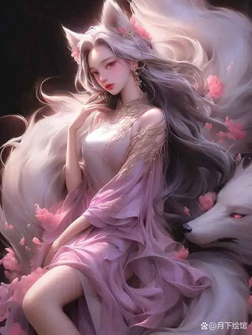 狐仙来 福运来 | 古风九尾狐 7图头像壁纸