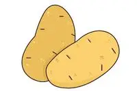 土豆怎么画简单_简笔画图片大全