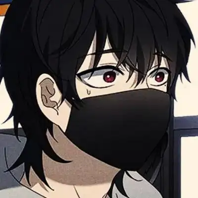 口罩 动漫男生头像