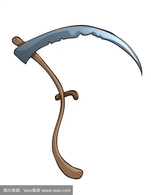 绘画插图,长柄镰刀,矢量,符号,计算机制图