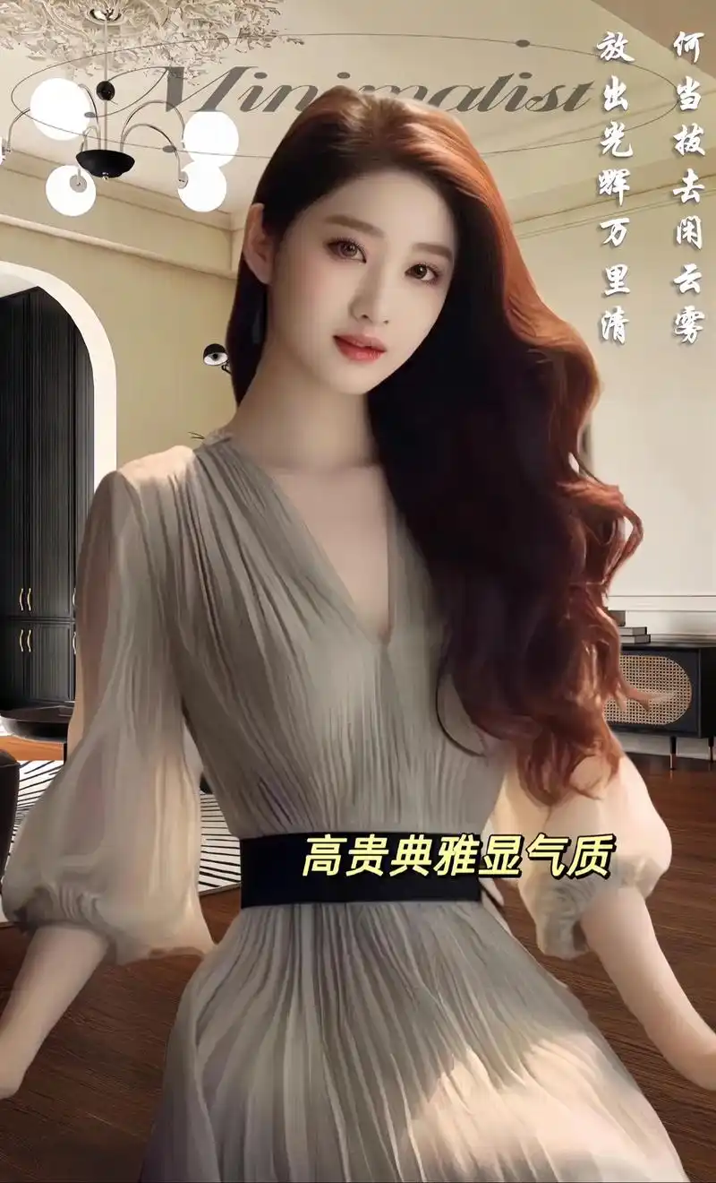 美宝们,气质名媛高贵典雅的连衣裙真的太好看了!