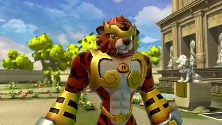 猪猪侠之变身小英雄:铁拳虎,你闭着眼睛打架根本没有胜算!