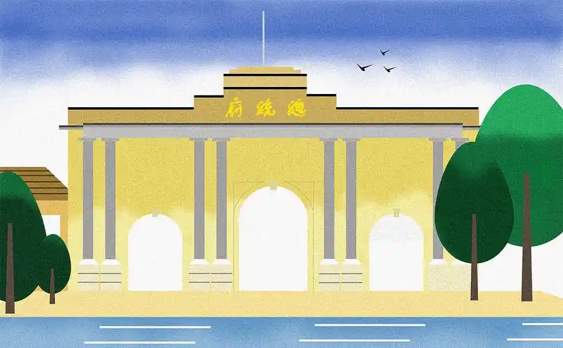 南京总统府|插画|创作习作|sapphire_r_原创作品-站酷zcool