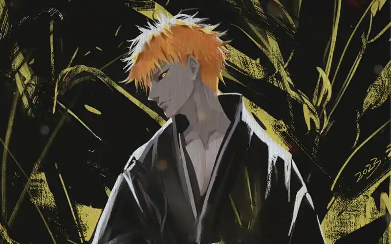 画一张死神的黑崎一护