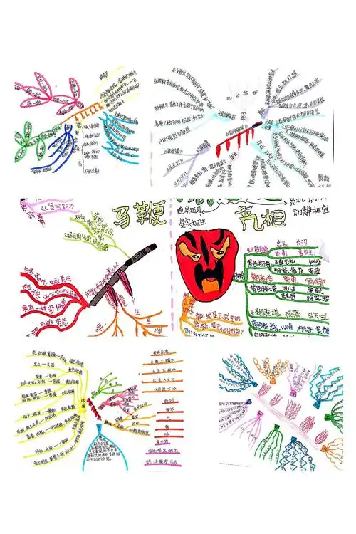 弘扬传统文化 传承中华国粹 —梅园路小学思维导图系列作品