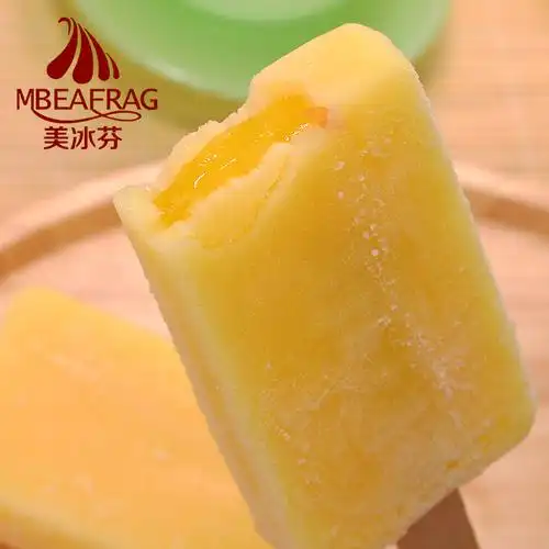 85g6月棒冰冰棍水果冰爽雪糕5支流心果肉冰淇淋