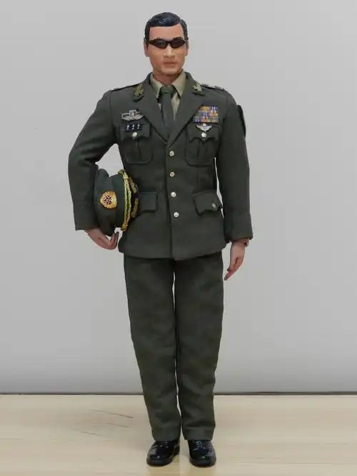 16现役解放军系列第10弹解放军总参二部少将副部长2l资料图