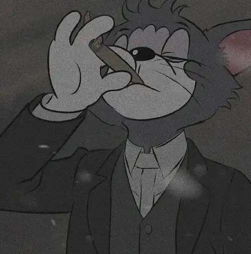 抽烟的汤姆猫!