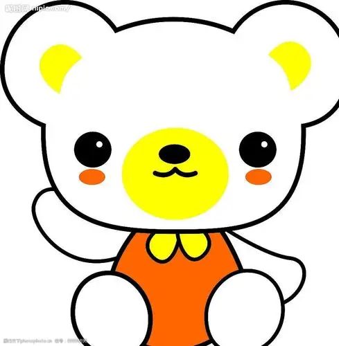 关键词:卡通动物 卡通熊 动物 熊 动漫动画 其他 设计图库 300dpi jpg