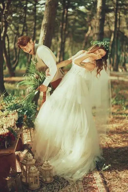 森系唯美风格-杭州雨丝婚纱摄影-114结婚网