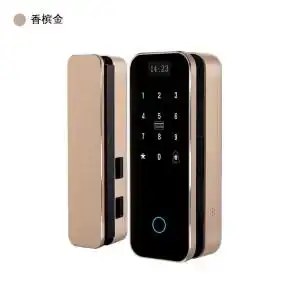 开孔开门密码锁门双智能远程锁锁门免双开玻璃指纹门对门锁办公室