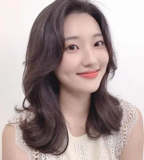 锁骨发懒人卷发烫发图片不同款式的锁骨烫发