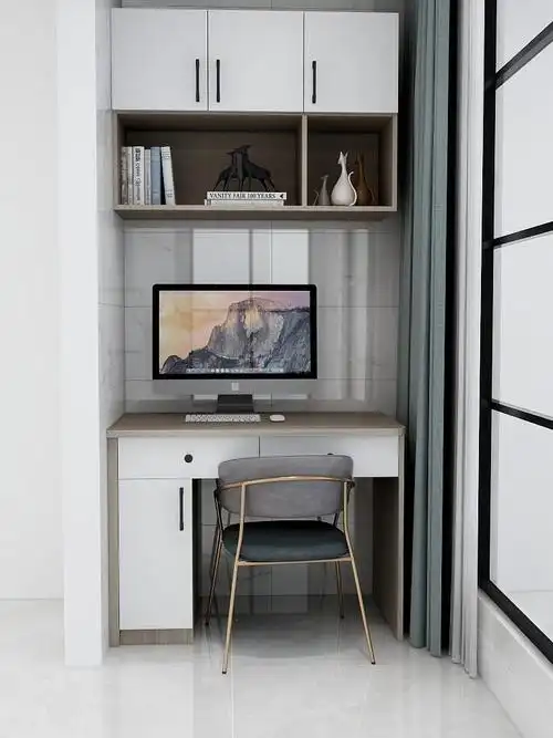 阳台书柜(电脑柜后无背板透气散热,能做两个宽490*高150的抽屉,三个做