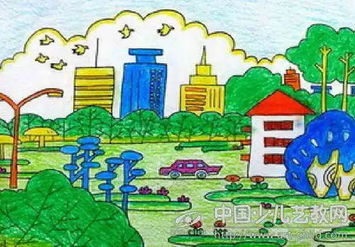 作品名称:  《绿色家园》