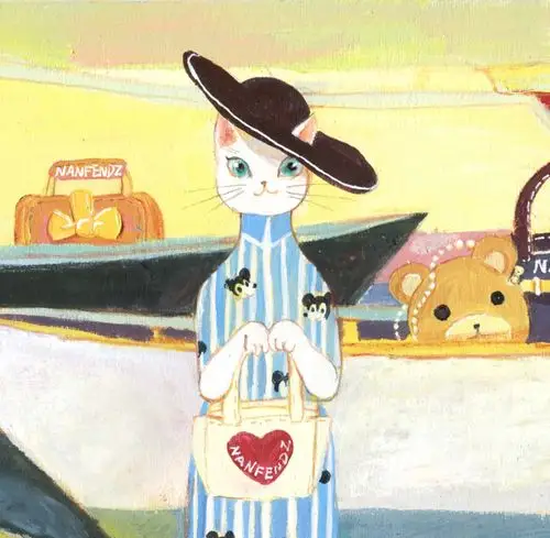 猫小姐的生活|插画|商业插画|叶露盈 - 原创作品 - 站酷 (zcool)