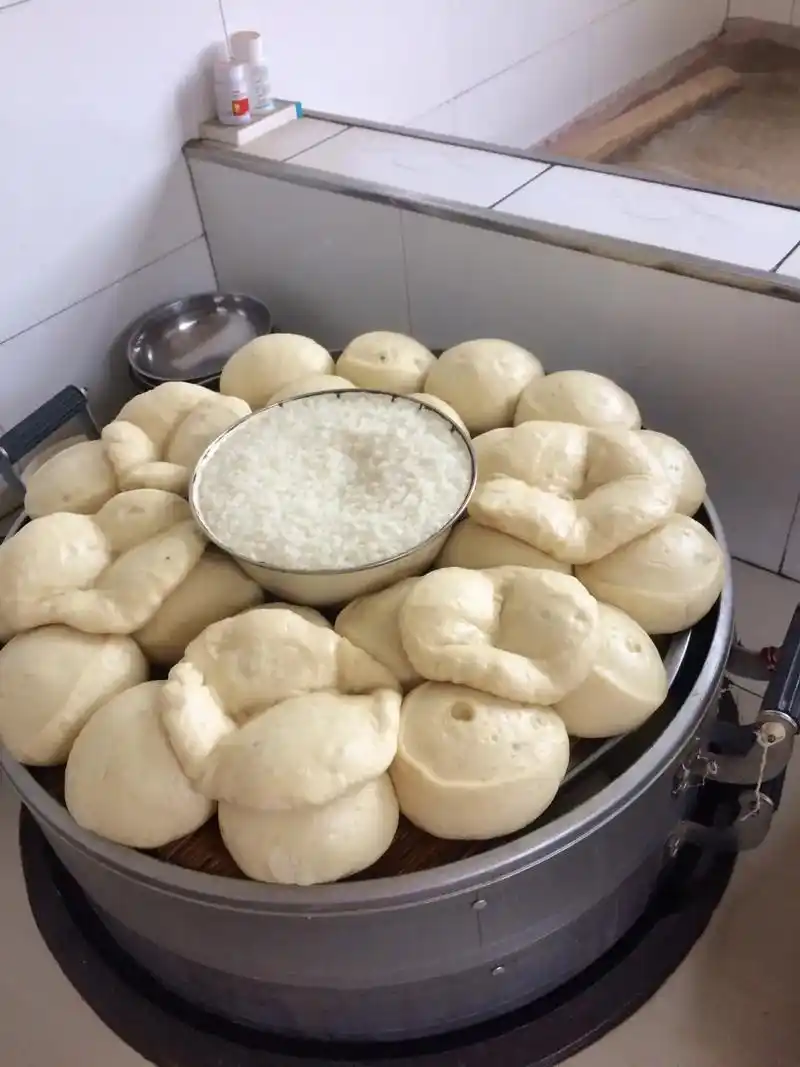 纯手工制作美食 #手工馒头 #出锅喽 #蒸蒸日上 #想吃的 - 抖音