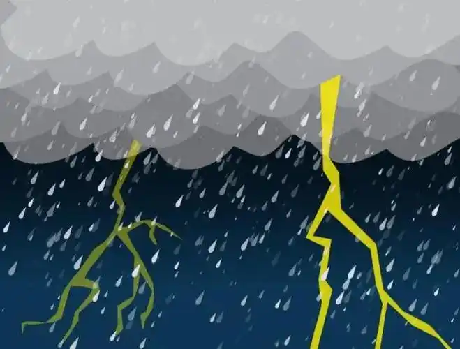 盆地大部多云气象科普雷电来袭如何防范