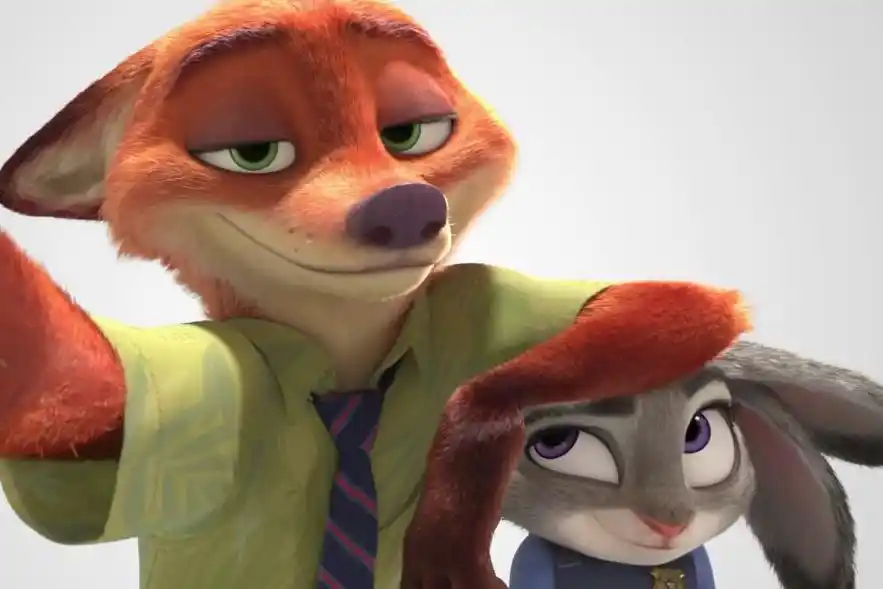 迪士尼疯狂动物城中让狐狸和兔子成为情侣是脑洞大开还是