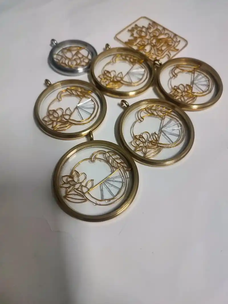 国家非遗景泰蓝掐丝工艺挂坠,可私人定制.某星粉丝团购订制,掐 - 抖音