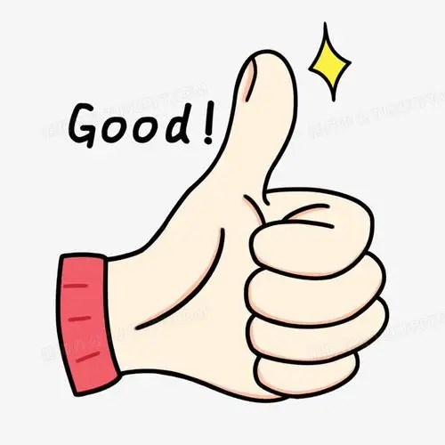 本作品全称为《卡通手绘666竖起大拇指点赞元素》,使用 adobe