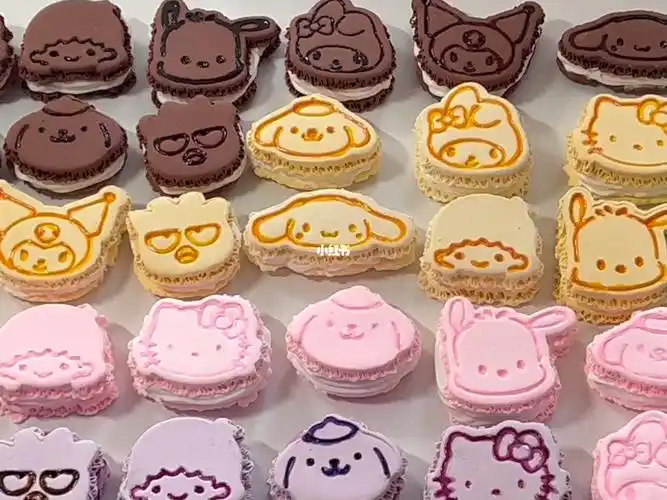 仿真三丽鸥奶油马卡龙