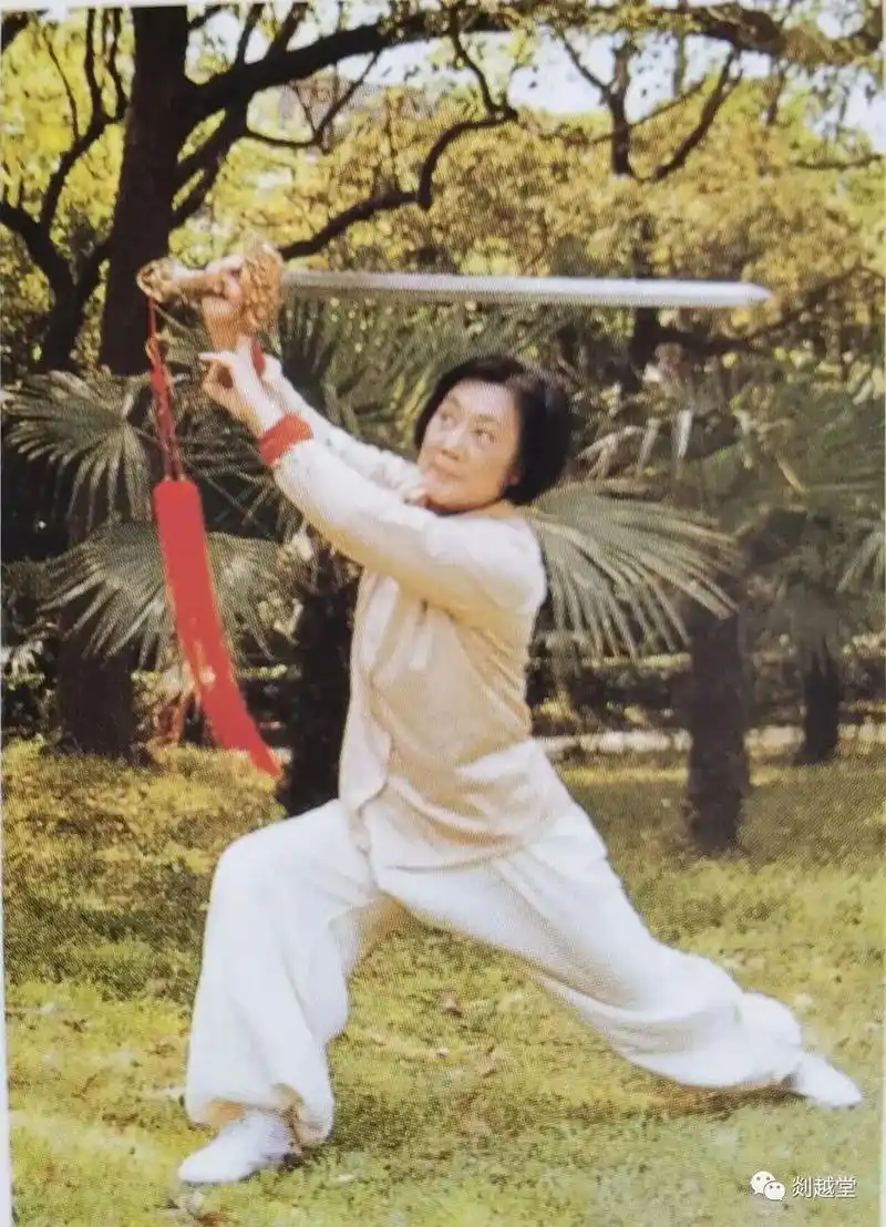 感谢剡越堂集的范瑞娟先生的练功照片,我们学习的棒样,活到老学 - 抖