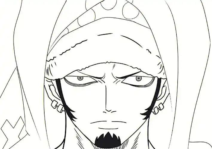 挑战画100幅海贼王人物2100特拉法尔加罗